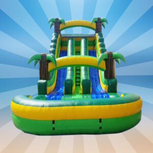 16" Feet Slide High Double Lane (Water Slide)